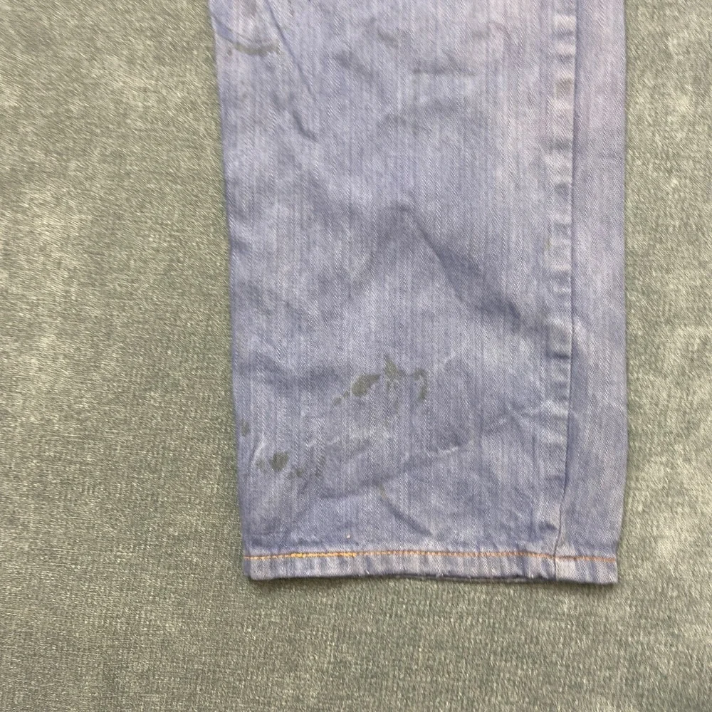 Levi's 505 Jeans Mens 40x32 Blue Denim Cotton Pockets Straight Leg Regular Fit